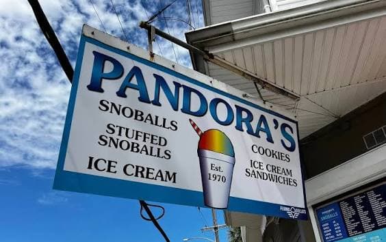 Pandora's Snowballs & Ice Cream
